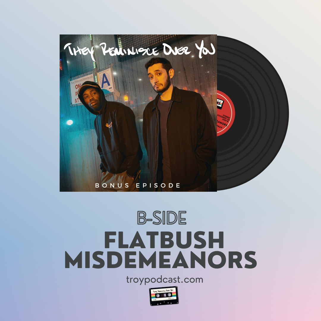 (B-Side) Flatbush Misdemeanors cover art for episode B-Side of the They Reminisce Over You Podcast